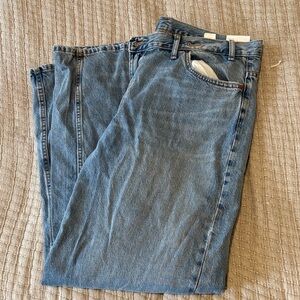 Zara Women's Blue Flare Jeans